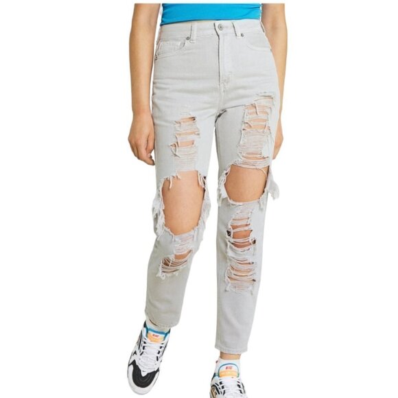 American Eagle Outfitters Denim - American Eagle Ripped  Mom Jean